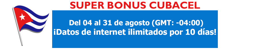 Topup Cubacel
